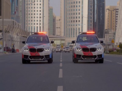 The BMW M5 MotoGP Safety Car: Debut in Qatar.